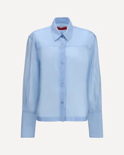 The Latest Codie Lightweight Muslin Shirt In Blue