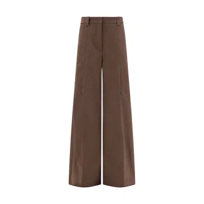 The Latest Cotton Casual Women's Pants In Brown