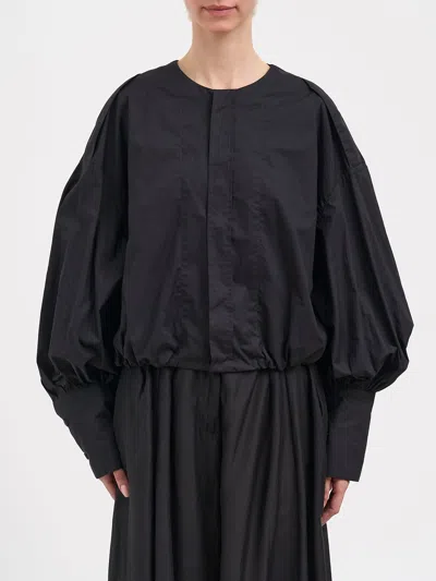 The Latest Cotton Crew Neck Shirt In Black