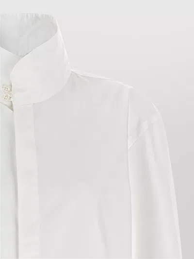The Latest Cotton Edith Shirt In White