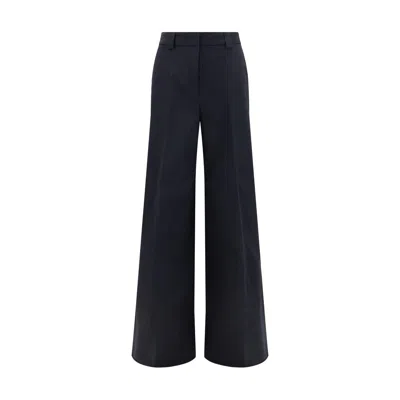 The Latest Cotton Wide Leg Pants In Black