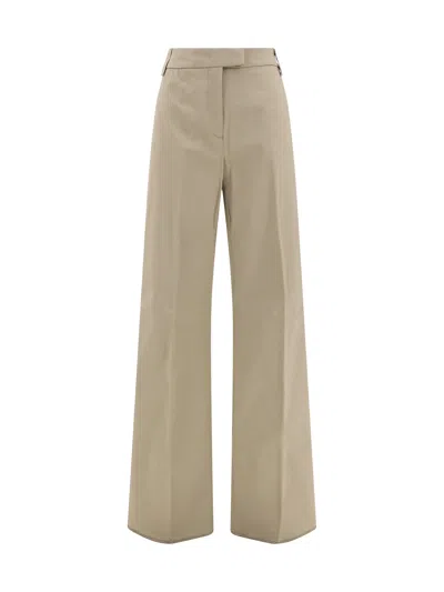 The Latest Cotton Wide Leg Pants In Beige