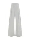 The Latest Cotton Wide Leg Pants In White