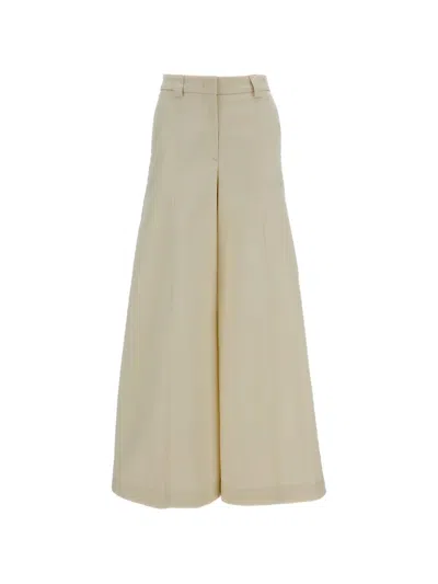 The Latest D-alma Gabardina Palazzo Trousers In Multi