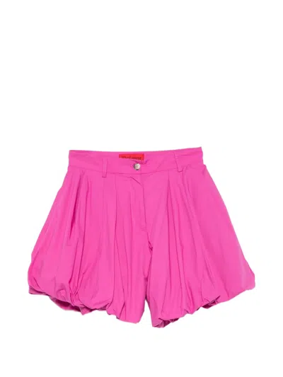 The Latest Dafne Pleated Shorts In Pink