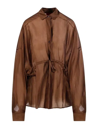 The Latest Dalida Blouse In Brown