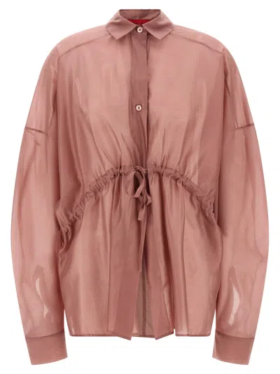 The Latest Dalida Shirt And Blouse Pink In Brown
