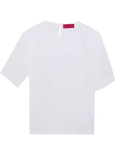 The Latest Dean Organza Top In Multi