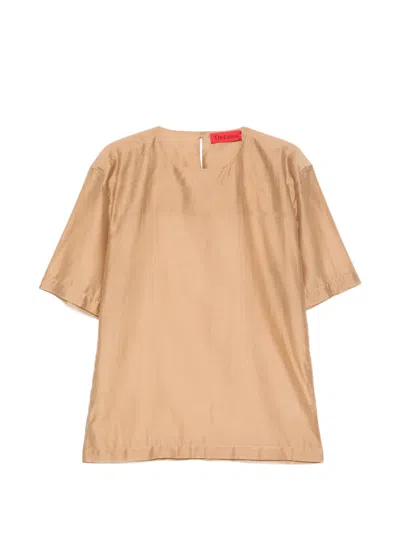 The Latest Dean Short-sleeve Top In Brown
