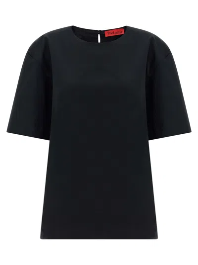 The Latest Dean Crew-neck Teardrop T-shirt In Black