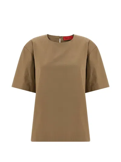 The Latest Dean Teardrop Short-sleeve T-shirt In Brown