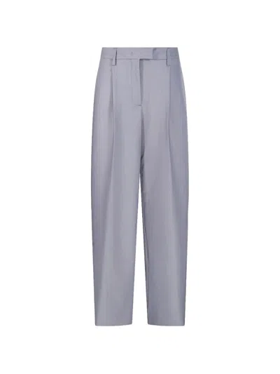 The Latest Deva Tailored Trousers In Gray