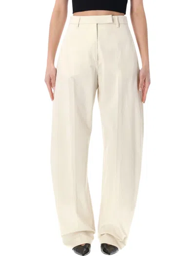 The Latest Dina Tailored Pants In White