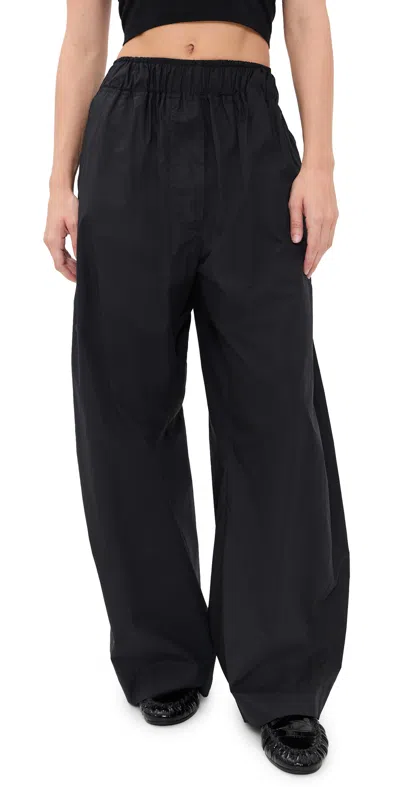 The Latest Dora Petite Popeline Trousers Black