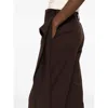 The Latest Drape Trousers In Brown