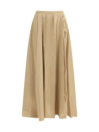 The Latest Skirts In Beige