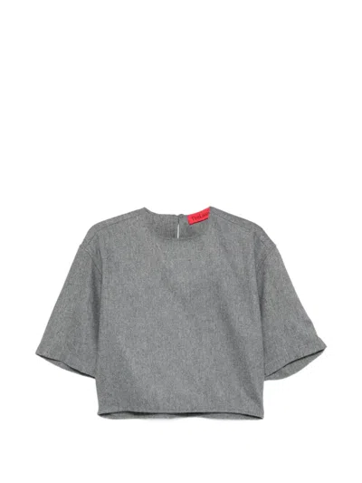 The Latest Dulce Blouse In Gray