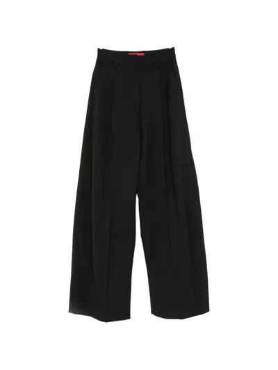 The Latest E-billie Pleated Tailored Trousers In Black