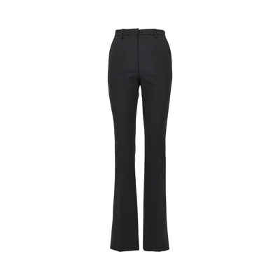 The Latest 'elvira' Split Flared Pants In Black