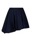 The Latest Poplin Asymmetric Skirt
