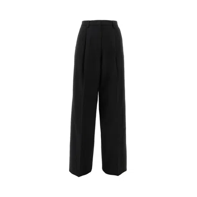 The Latest Gabardine Pants With Dart In Black