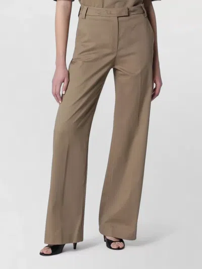 The Latest High Waist Wide Leg Pants Belt Loops In Brown