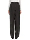 THE LATEST THE LATEST HIGH-WAISTED POPLIN PANTS WITH RELAXED FIT