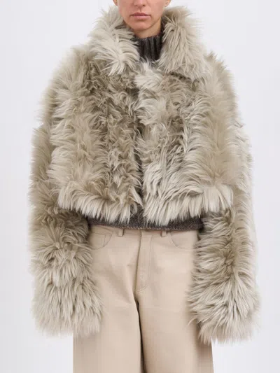 The Latest Jacket Thelatest Woman Color Grey In Gray