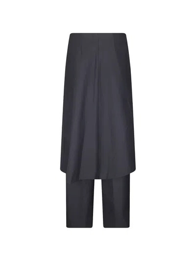 The Latest Layered Trousers In Black