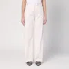 The Latest Thelatest Light Pink Alek Trousers In White