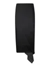 The Latest High-waisted Cotton Midi Skirt