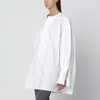 The Latest Oversized White Cotton Shirt In White