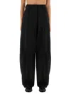 The Latest Billie Lightweight Poplin Trousers Black In Black