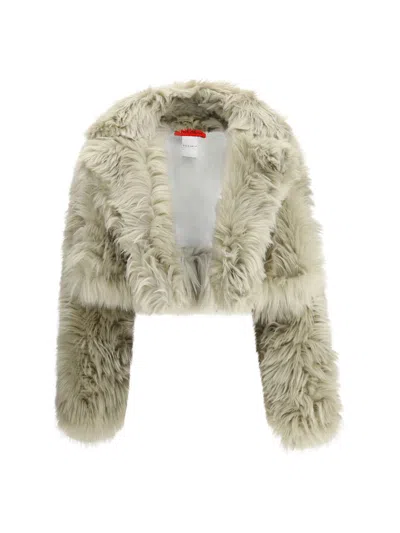 The Latest Eco Fur Long Hair In Neutral