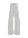 The Latest Cotton Wide Leg Pants In White