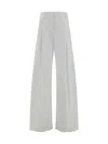 The Latest Cotton Wide Leg Pants In White