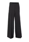 The Latest Billie Lightweight Poplin Trousers Black In Black