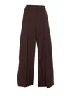The Latest Thelatest 'alma' Pants In Brown