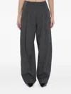 The Latest Pleated Front Trousers In Gray