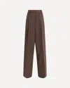The Latest Pleated Pants In Brown