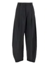 The Latest Tailored Wide Trousers With Pleats In Black