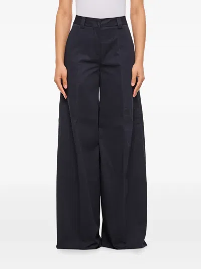 The Latest Pleated Trousers In Blue
