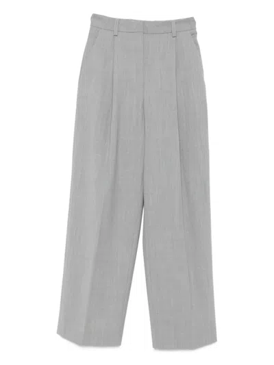 The Latest Pleated Trousers In Gray