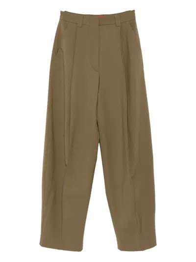 The Latest Pleated Trousers In Green