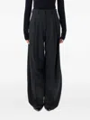 The Latest Wide-leg Trousers With High Waist In Black