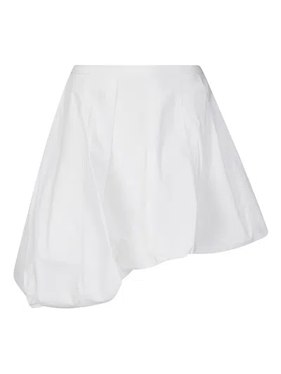 The Latest Balloon Skirt In White