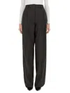 The Latest Billie Lightweight Poplin Trousers Black In Black