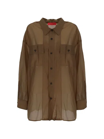 The Latest Long-sleeve Shirt In Brown