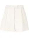 The Latest Bea 31b5 Shorts In White Cotton In White