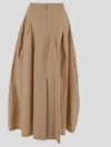 The Latest Skirts In Brown